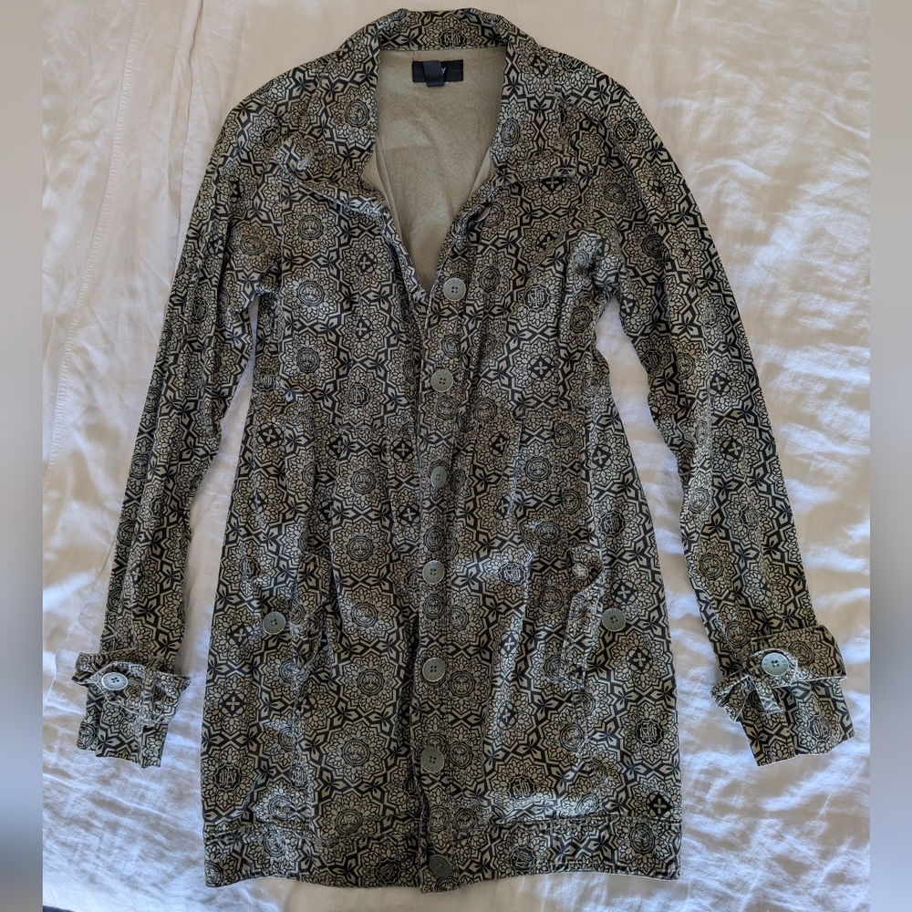 Obey Olive and Black Patterned Jacket